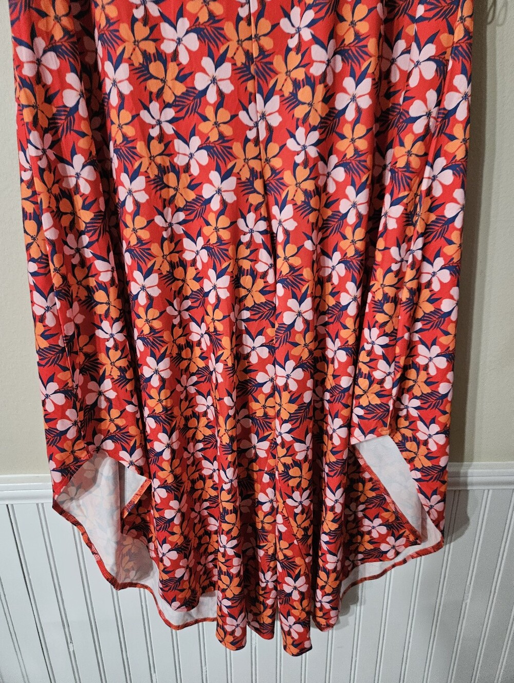 Kate And Mallory Floral Wide Leg Jumpsuit Medium - Picture 3 of 5